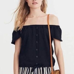 Madewell Off the Shoulder Top